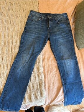 Levi's Men's Straight-Leg Blue Denim Jeans